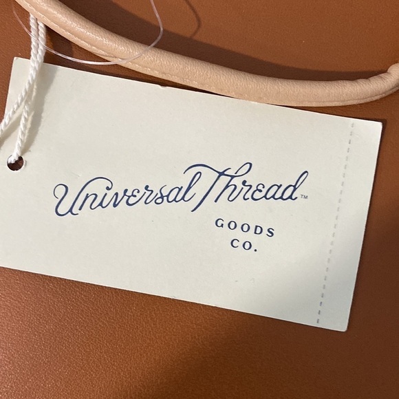 Universal Thread™ Striped Straw Beads Phone Crossbody Bag Blue - Picture 8 of 8